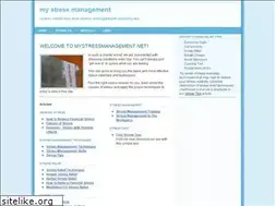 Sites similar to mystressmanagement.net