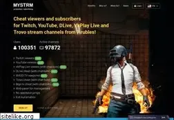 Sites similar to mystrm.com
