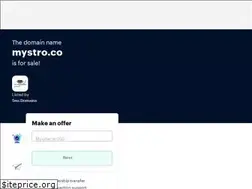 Sites similar to mystro.co