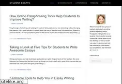 Sites similar to mystudentsessays.com