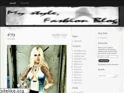 Sites similar to mystylefashionblog.wordpress.com