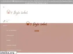 Sites similar to mystylelabel.com