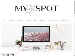 Sites similar to mystylespot.blogspot.com