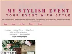 Sites similar to mystylishevent.com