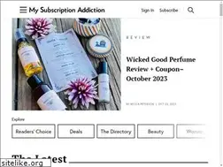 Sites similar to mysubscriptionaddiction.com