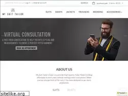 Sites similar to mysuittailor.com