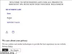 Sites similar to mysunshinelady.com