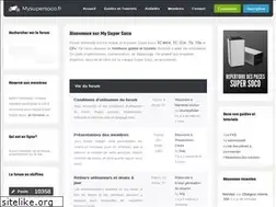 Sites similar to mysupersoco.fr