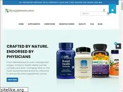 Sites similar to mysupplements.store