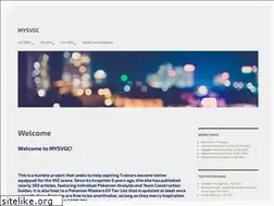 Sites similar to mysvgc.wordpress.com