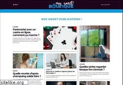 Sites similar to mysweetboutique.fr