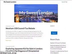 Sites similar to mysweetlondon.com