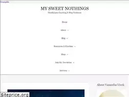 Sites similar to mysweetnothings.in