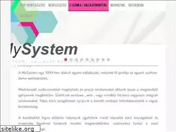 Sites similar to mysystem.hu