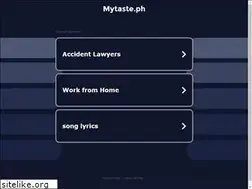 Sites similar to mytaste.ph