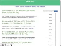 Sites similar to mytaurenidushd.blogspot.com