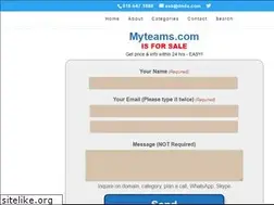 Sites similar to myteams.com