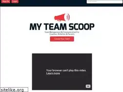 Sites similar to myteamscoop.com