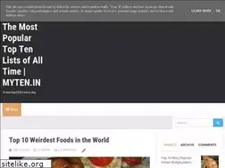 Sites similar to myten.in