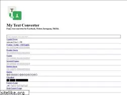 Sites similar to mytextconverter.com