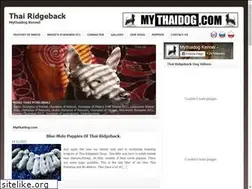 Sites similar to mythaidog.com