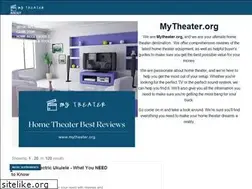 Sites similar to mytheater.org