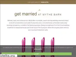 Sites similar to mythebarn-weddings.co.uk