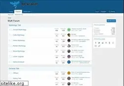 Sites similar to mythforum.com