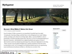 Sites similar to mythgamer.wordpress.com