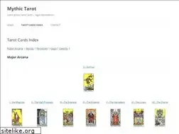 Sites similar to mythic-tarot.com