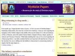 Sites similar to mythicistpapers.com