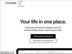 Sites similar to mythings.com