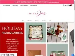 Sites similar to mythirtyone.com