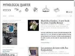 Sites similar to mythologicalquarter.net