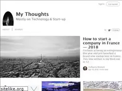 Sites similar to mythoughts.io