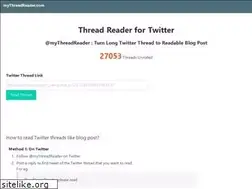 Sites similar to mythreadreader.com