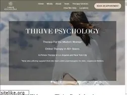 Sites similar to mythrivepsychology.com