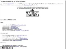 Sites similar to myths.com