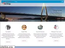 Sites similar to mytitlebridge.com