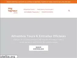 Sites similar to mytoptourgranada.es