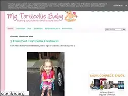 Sites similar to mytorticollisbaby.blogspot.com