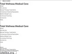 Sites similar to mytotalwellnessmedical.com