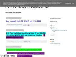Sites similar to mytradelevels.blogspot.com