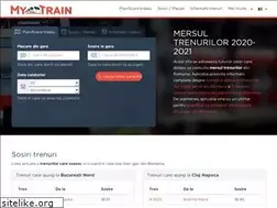 Sites similar to mytrain.ro