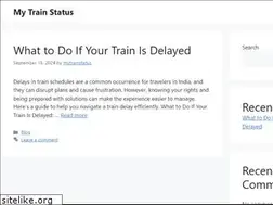 Sites similar to mytrainstatus.com