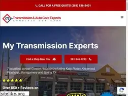Sites similar to mytransmissionexperts.com