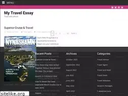 Sites similar to mytravelessay.com