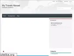 Sites similar to mytravelsabroad.com