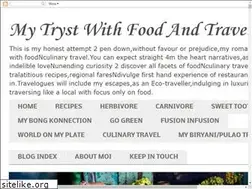 Sites similar to mytrystwithfoodandtravel.blogspot.de