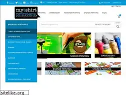 Sites similar to mytshirtprinters.co.uk
